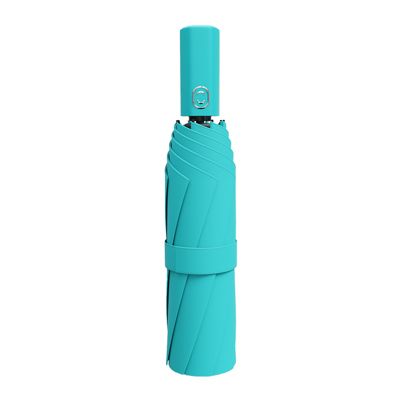 JD Original Gulf Blue Su7 Colorful Umbrella, Automatic Folding Umbrella, Portable Sunshade, 23 Inches 105cm