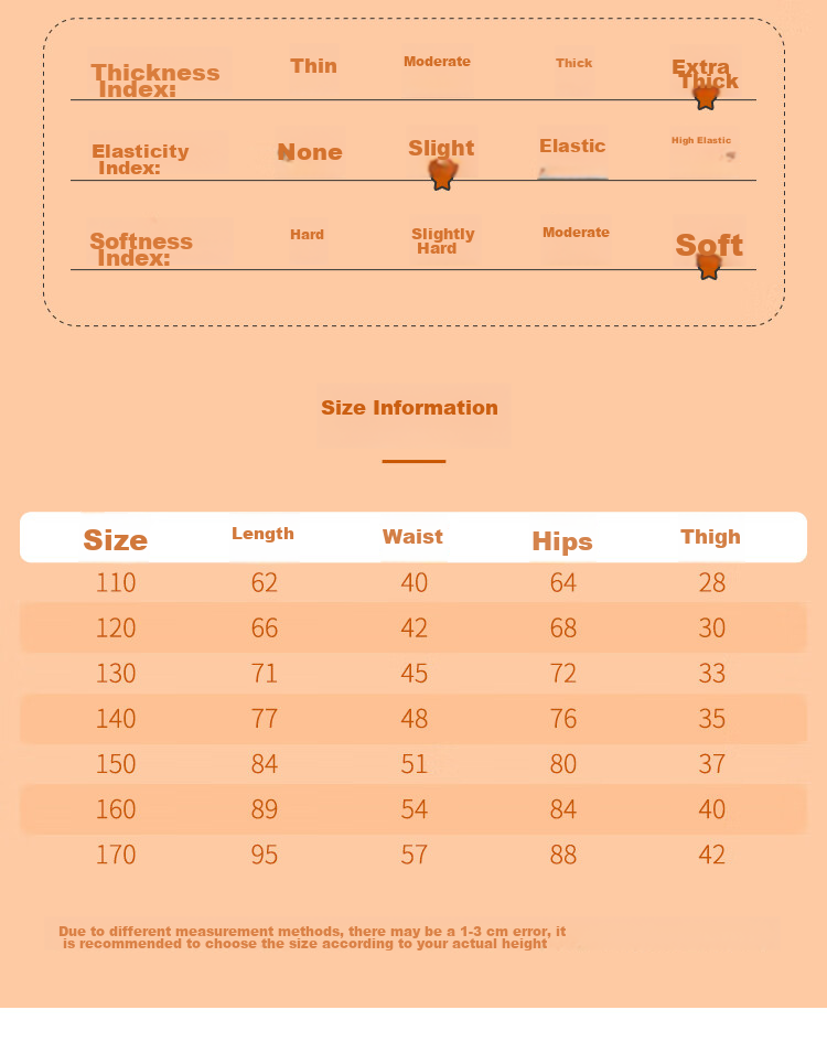 LangSha Autumn New Children's Thermal Pants, Boys And Girls Inner Wear School Uniform Essential, Baby Autumn And Winter Fleece-Lined Thick Cotton Long Johns, Size 110 9