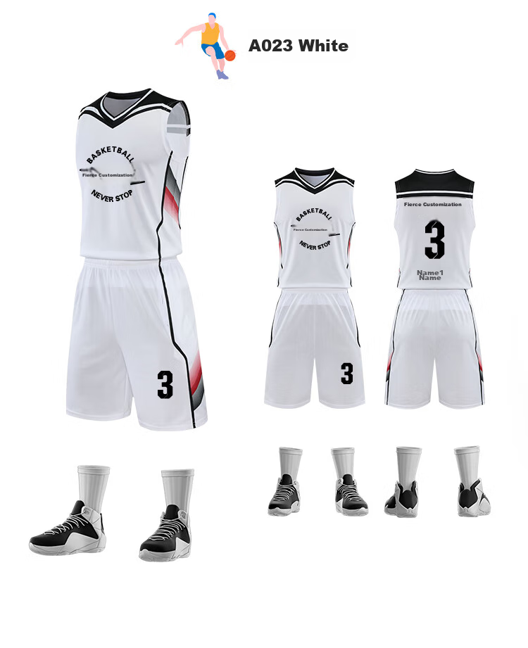 LIEYAO Basketball Uniform Set, Competition And Training Team Wear, Loose-Fitting Breathable, with Printed Numbers And Logo, LY5125 Red, 3XL 9
