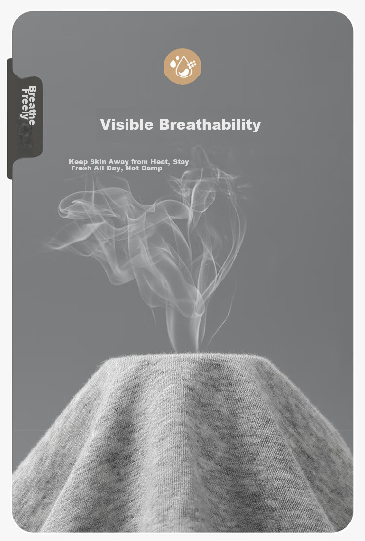 LangSha Disposable Men's Underwear, Pure Cotton Boxer Briefs, No-Wash, Sterilized, for Business Trips, Travel, And Vacations, Individually Packaged 9
