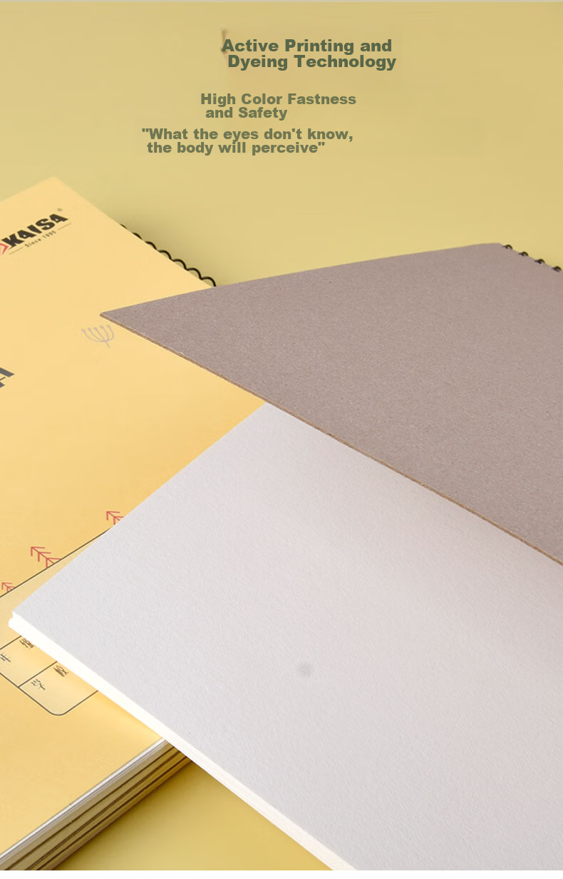 KAISA 16K/20 Sheets Drawing Book, Children's Art Sketchbook, Elementary School Student Art Paper, Kindergarten Doodle Book, Thickened Drawing Pad, Student Stationery, Pack of 5 8