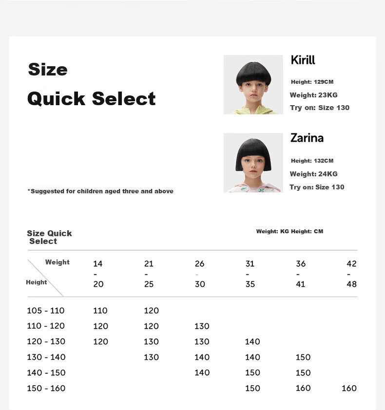 Bananain Children's Sun Protection Clothing Series 3, for Ages 3-6 Ice Silk Quick-Dry, Color-Block Design, Lightweight Summer Style for Boys And Girls 4