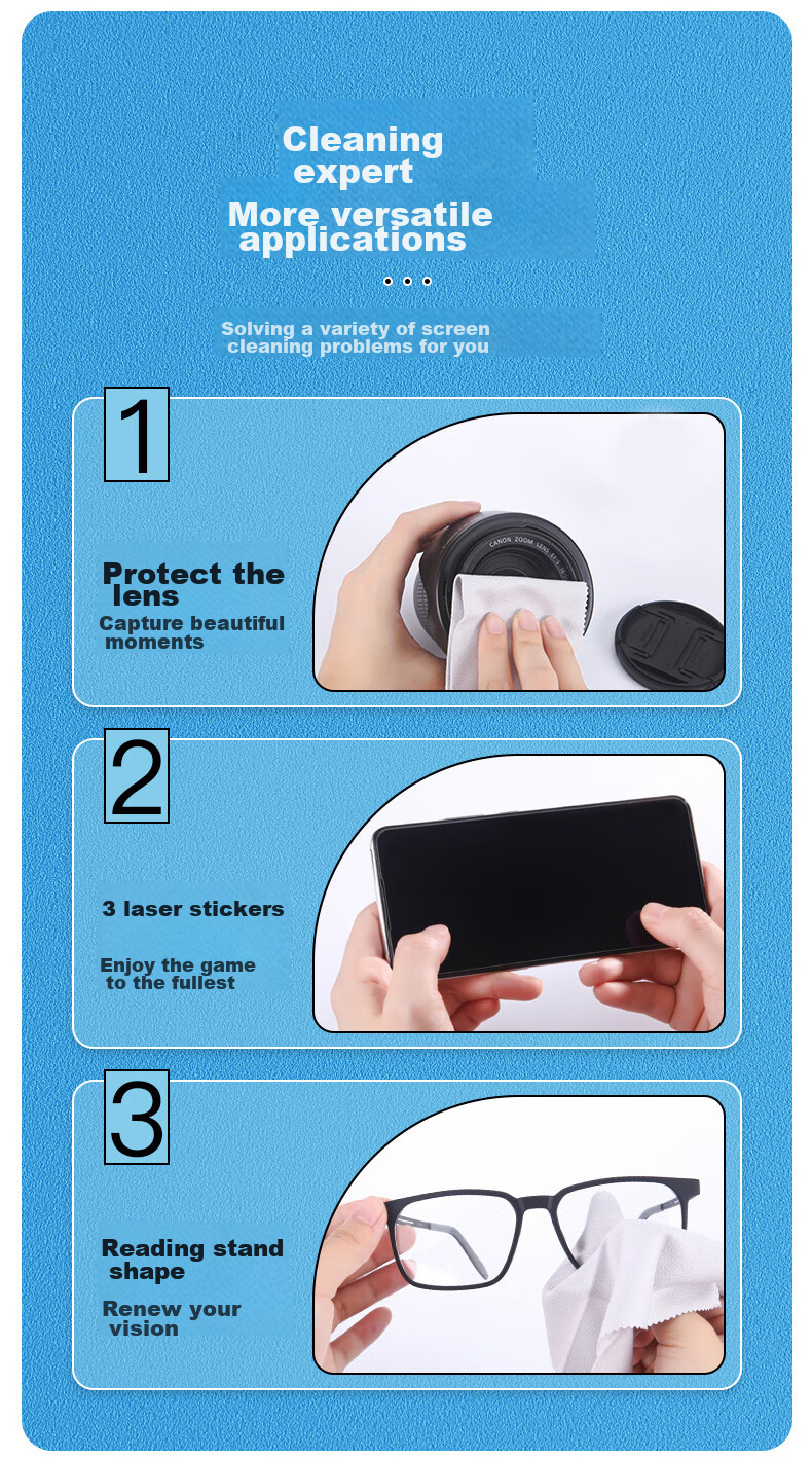 VGO Foldable Universal Eyeglass Case, Portable Triangular Myopia Glasses Case, Sunglasses Case 7