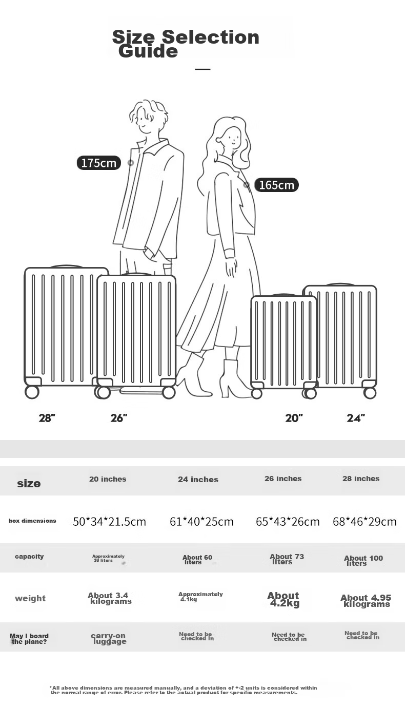 Pierre Cardin French Luggage, Durable Suitcase for Women, Large Capacity Travel Trolley Case with Wheels, Student Spinner Suitcase for Men, Password Lock Suitcase 13