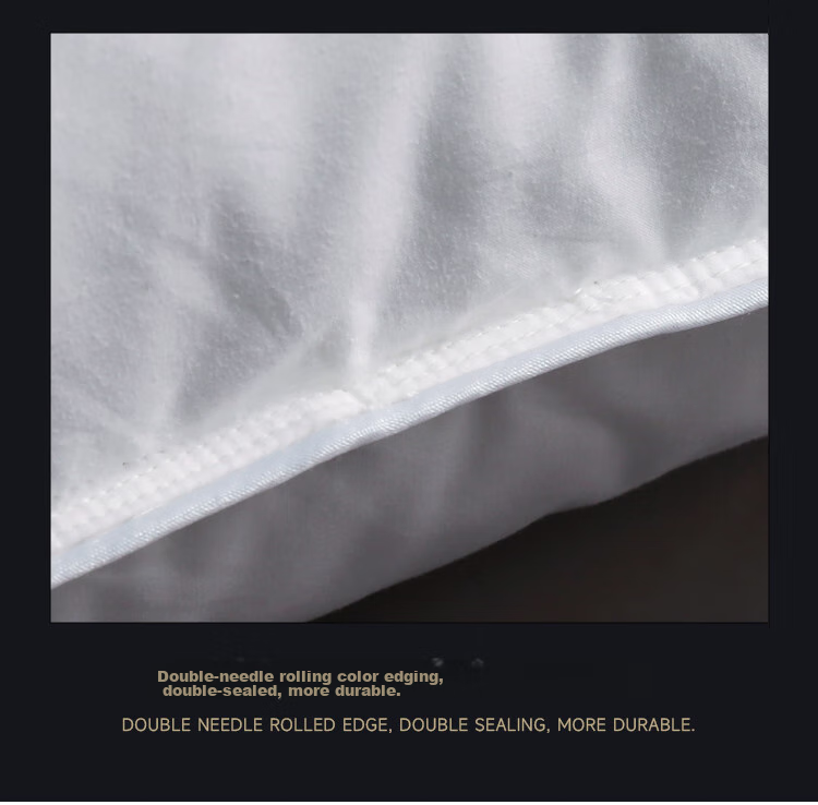 Downia Pillow, Five-Star Hotel Down Pillow, Side Sleeping Cervical Pillow, 95% White Duck down Composite Pillow, 74*48CM 13