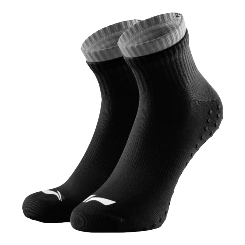 LI-NING Yoga Socks Pilates Socks Non-Slip Floor Socks Women's Professional Sports Fitness Aerobics Adult Cotton Sports Socks