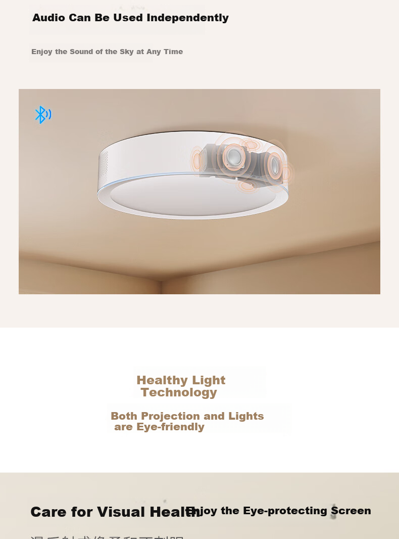 Dalunaladingshendeng Smart Projector X30Pro+, [Limited Time Subsidy], Ultra-Short Throw, Bedroom Home Use, Ultra-High Definition TV, Home Theater Screen Casting, Hundred-Inch Large Screen, Ceiling Light Projector 10