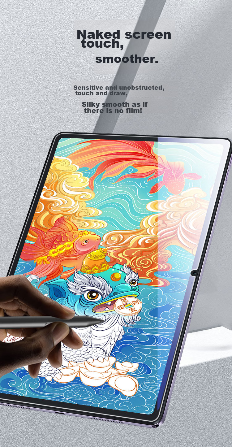 Freeson Tempered Glass Screen Protector for Lenovo Legion Y900, 14.5-Inch Tablet, Full Coverage High Definition Anti-Scratch Anti-Fingerprint Glass Protective Film 4