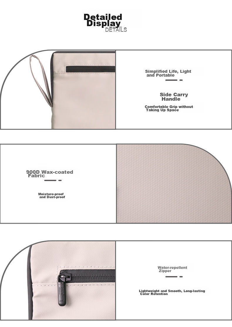 LEXON Laptop Sleeve 14-Inch Protective Case Compatible with Apple MacBook Pro/Air And Huawei 7