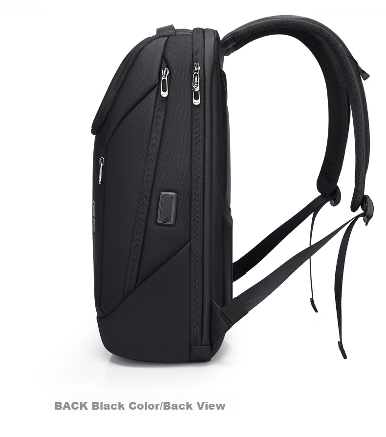 Bange Backpack for Men, Business Laptop Bag with Large Capacity, College Student Backpack for Travel, 16-Inch Laptop Bag 16