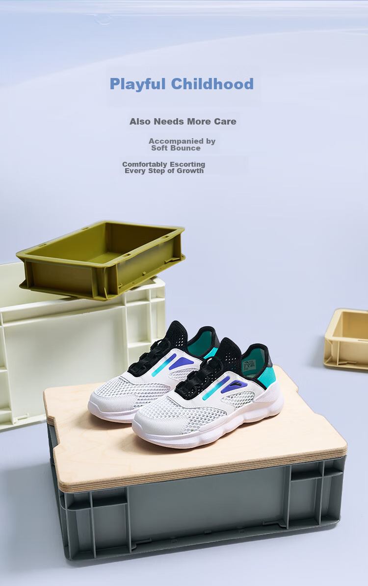 ANTA Kids Sports Shoes Girls Big Kids 2026 Summer Large Mesh Breathable Slip-On Casual Shoes A22628803 2