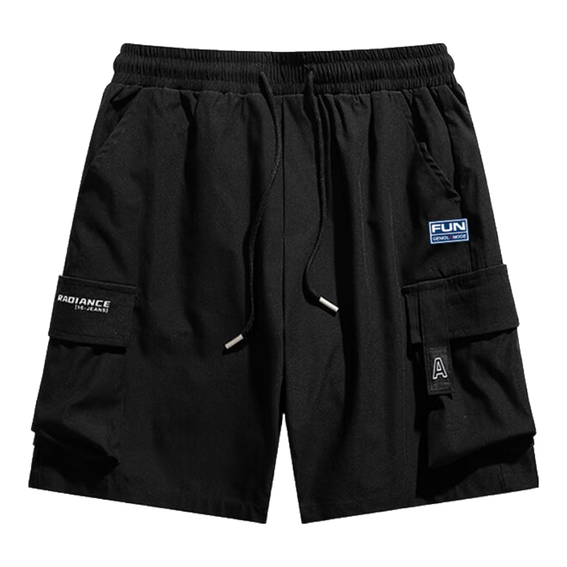 GENIOLAMODE Men's Shorts, Summer New Style Cargo Shorts, Loose Casual Versatile Workwear Shorts