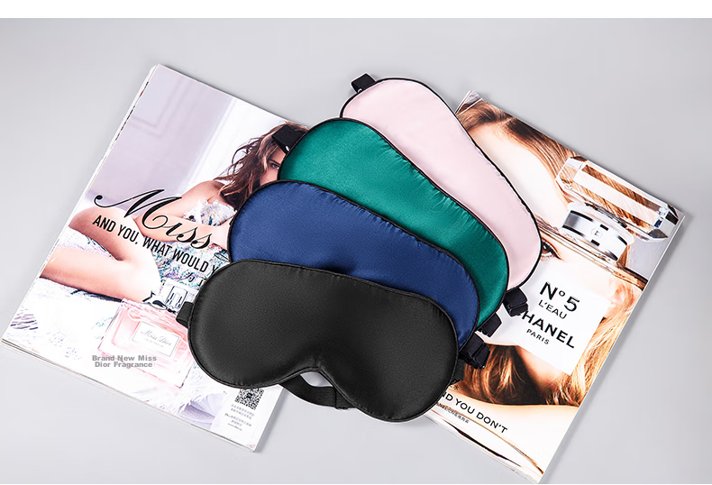 JOYTOUR 3D Eye Mask, Sleep Light-Blocking Thin Breathable, Men And Women Nap Travel Sleep Eye Mask, Black with Earplugs Included 15