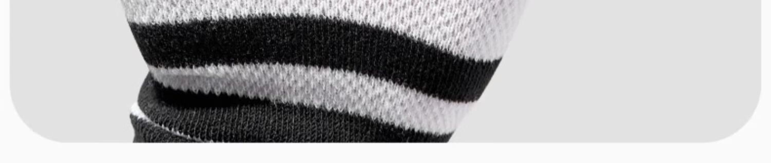 Bingxuemumian Children's Knee-High Socks, Girls' Summer Thin Mesh Socks, White Boys' Preppy Style Versatile Soccer Socks 11