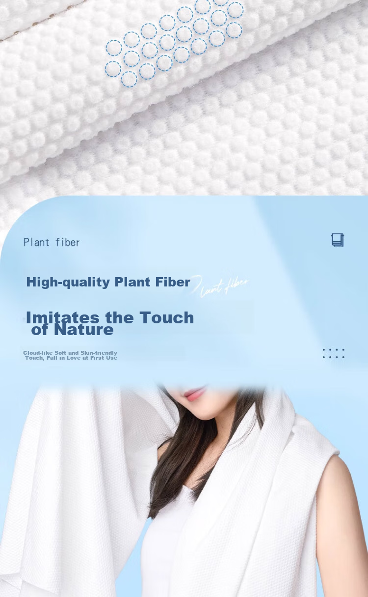 JAJALIN Disposable Bath Towels Travel Pack Compressed Thickened Large Portable Hotel Wash Towels 2 Pieces 7
