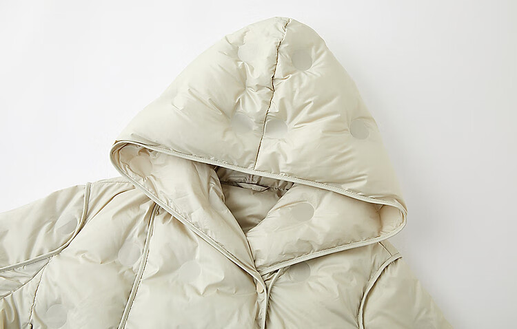 Dme [Dongxuelai] Winter Hooded Loose-Fitting 90% Duck Down Spring Yarn Long-Sleeve down Jacket Women's Short Coat 11
