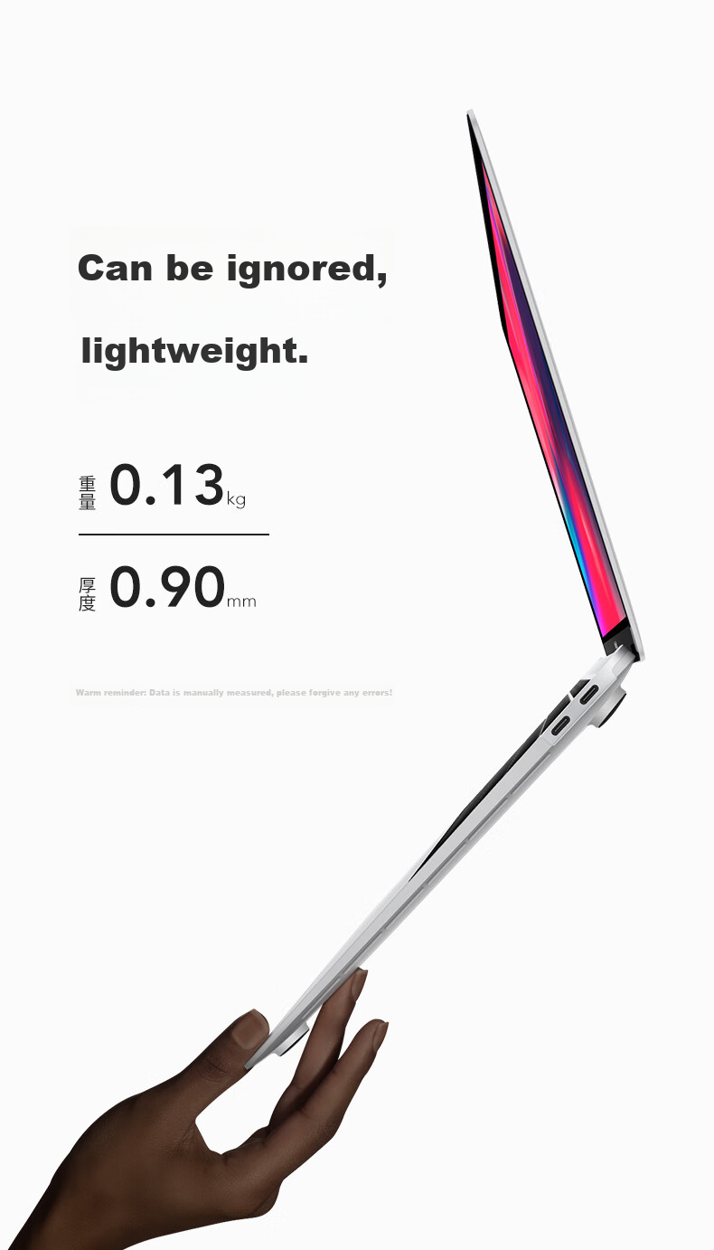DiYiGongFang New Apple Laptop Ultra-Thin Protective Case, Slim M1 Cover, Computer Sleeve for Macbook Pro 13 M2, Scratch-Resistant Outer Shell A2289/A2251/A2338 4