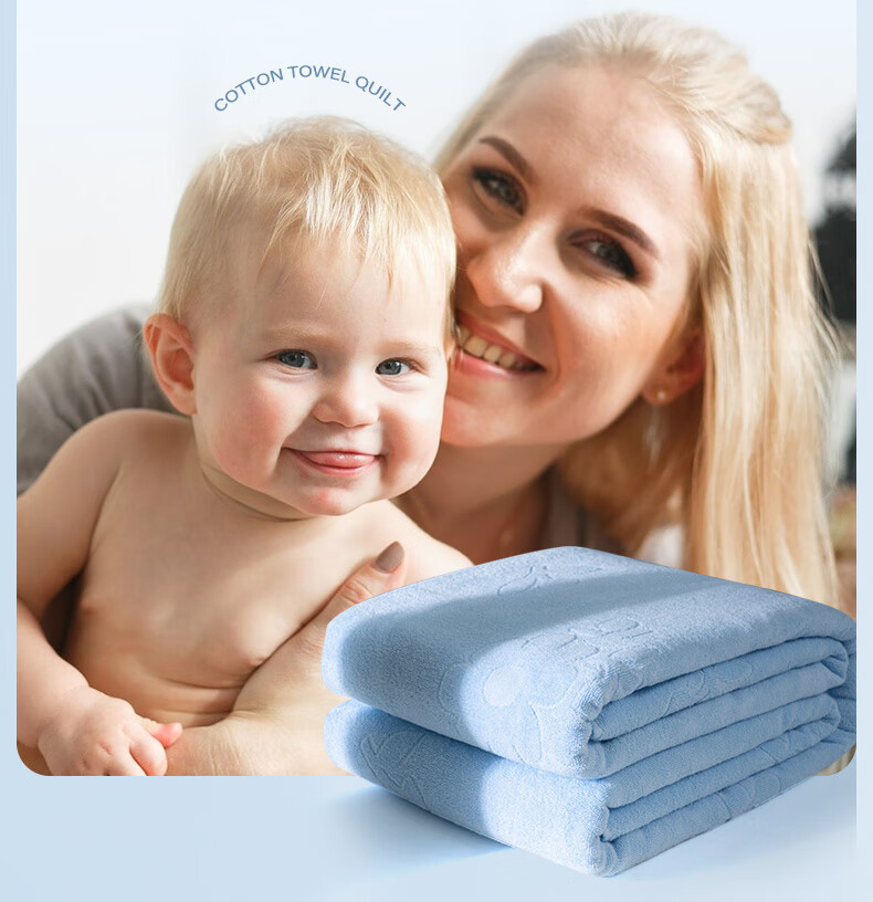 Hengyuanxiang Summer Towel Blanket, Pure Cotton Traditional Style, All-Cotton Summer Cooling Quilt, Children's Nap Coverlet, Air Conditioning Blanket, Sofa Thin Throw 6