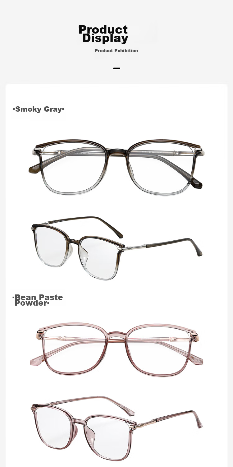 Jingpintang Reading Glasses for Women, Japanese Imported Fashionable Round Frame High-Definition Anti-Blue Light Eye Protection Glasses, Authentic Product from JD.com, 2.5 Diopters 15