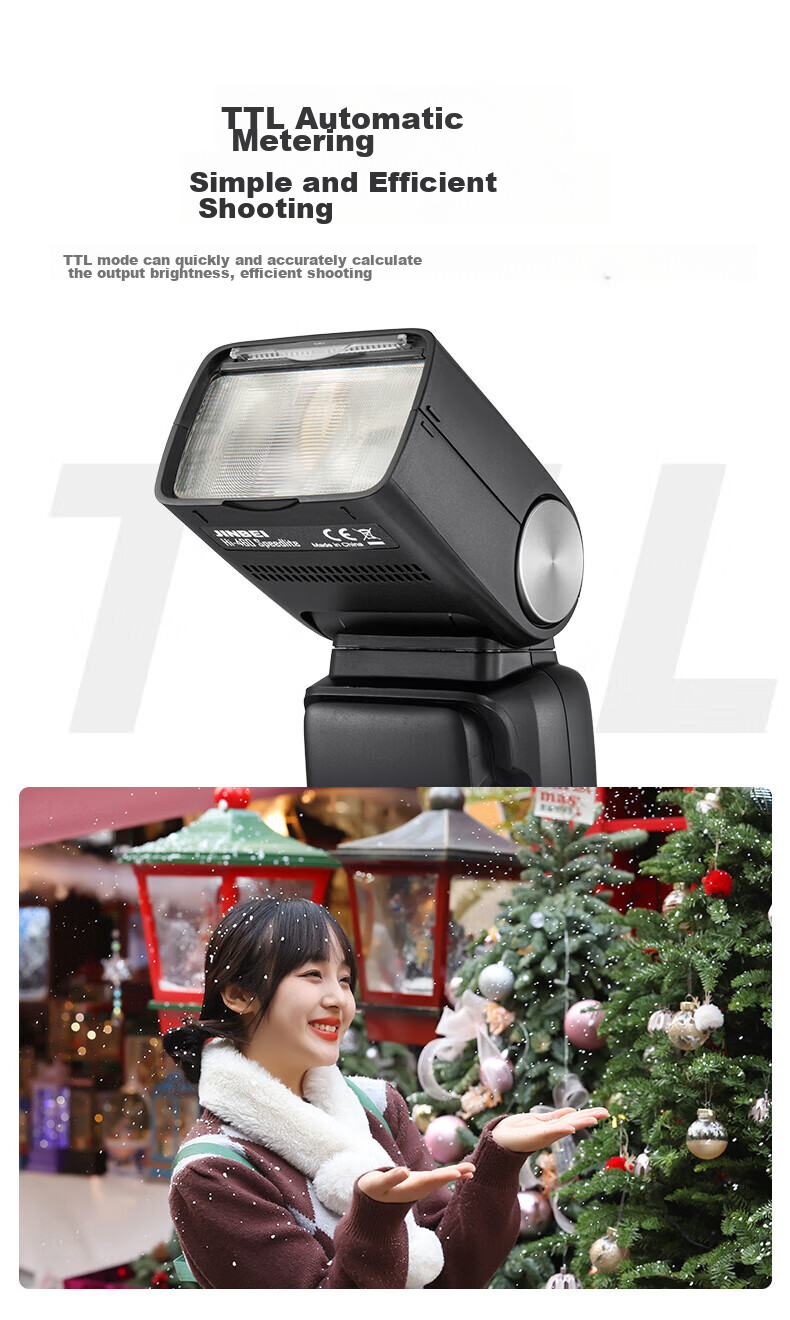 JINBEI Hi-460MAX Hot Shoe Flash for DSLR And Mirrorless Cameras, TTL High-Speed Sync, Portable for Outdoor Shooting, Compatible with Sony Hi-460MAX Sony Version (For Sony) 12