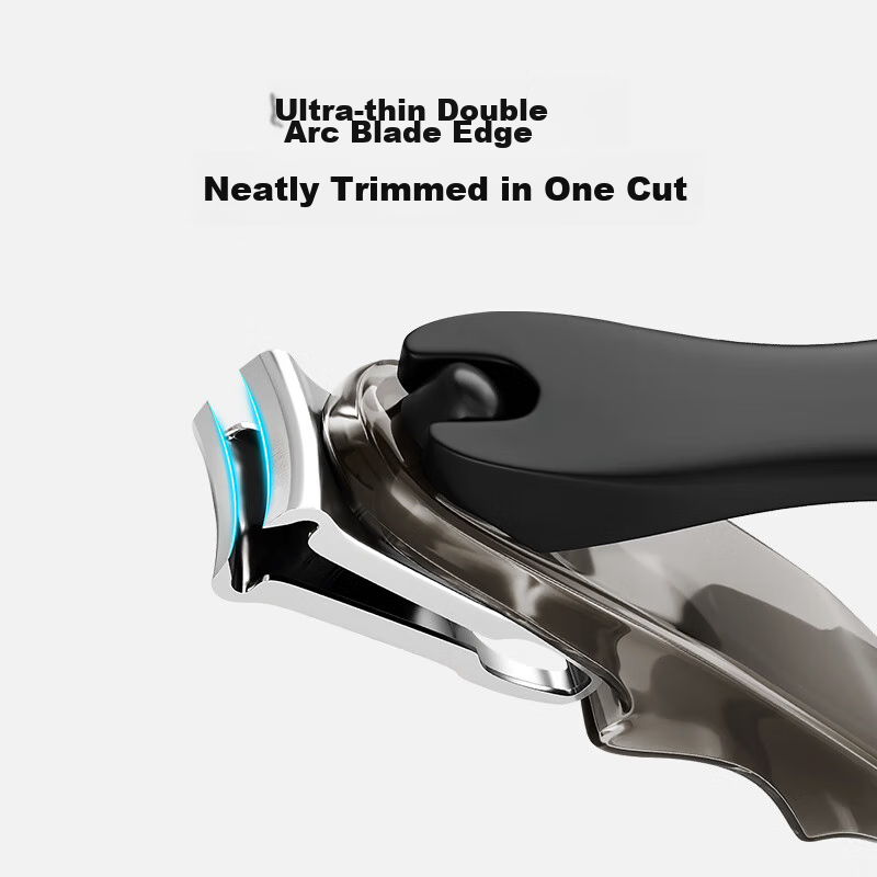 ZWILLING Nail Clipper, Imported Toenail Clipper, 360-Degree Rotation, Anti-Splash Nail Scissors, Stainless Steel with Nail File, Germa