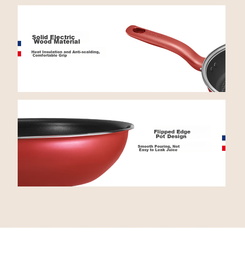 Tefal Non-Stick Frying Pan for Home Use, Steak Pan with Titanium Coating, Low Smoke, Suitable for Induction And Gas Stoves, 28cm 19