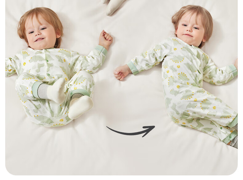 Beitaisi Baby Clothes Spring And Autumn Outfit, Infant Onesie Pure Cotton, Newborn Boys And Girls, Small Age All-Season Pajamas Romper 4