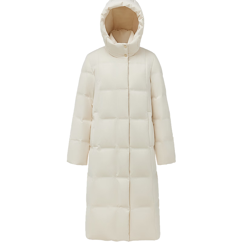 BOSIDENG Women's Winter Goose Down Long Hooded Business Warm Coat Hot Sale
