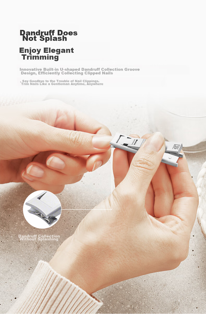 ZWILLING Nail Clipper, Stainless Steel Anti-Splash Nail Cutter, Portable Ultra-Thin Cicada Wing Nail Scissors And File, Manicure Tools, Germa 14