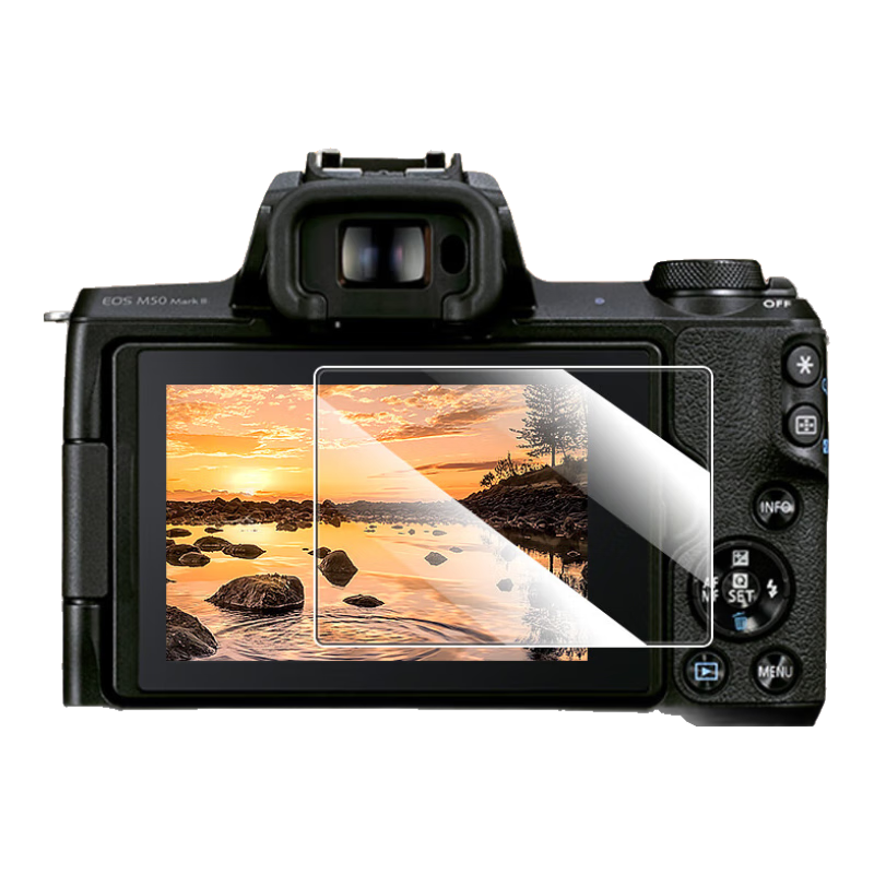 Shilifan Camera Screen Protector for Canon M200, Specially Designed for Canon Cameras, Screen Protection Film for Mirrorless Cameras, AR Film Accessory, Single Piece
