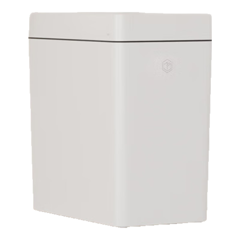 JD Original Double Door Ultra-Quiet Narrow Gap Smart Trash Can 10L, Sensor-Activated for Home Bathroom Living Room Bedroom