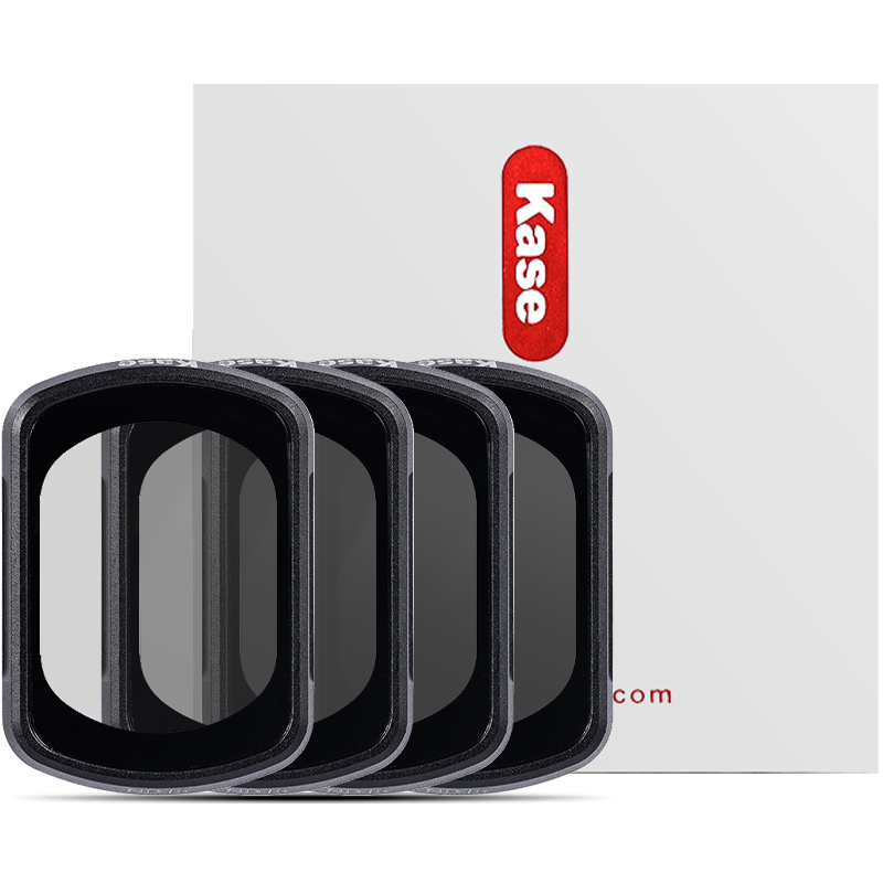 Kase DJI Pocket 4/3 Filter Kit for Action Camera, Including Black Soft + CPL + Adjustable ND + Teleconverter Four-In Set