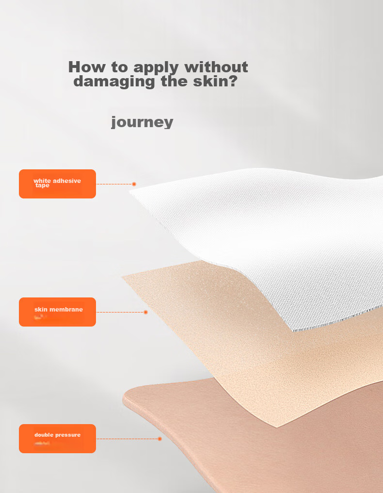 Chidong Skin Film, Sports Bandage, Foot Protector Strap, Ankle Fixation Bandage, Auxiliary Patch for Ankle Injury, Skin-Colored, 6cm*20m 4