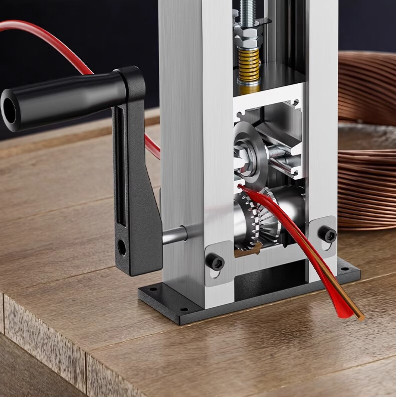 Delixi Electric Wire Stripping Machine Household Copper Wire Peeling Tool Cable Stripper Peeler Device 1