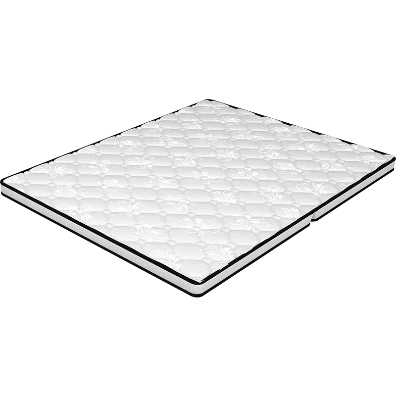 L&S Coconut Palm Latex Mattress, Foldable Firm Coir Mat, Natural, 3E7 Cm CD52, 1.2*1.9 Meters, Medium Firmness
