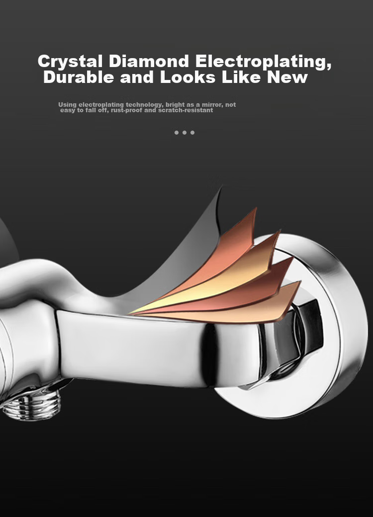 MEJUE Hot And Cold Water Faucet Shower Head Brass Body Thickened Bathroom Mixer Valve Concealed Installation Z-013092 4