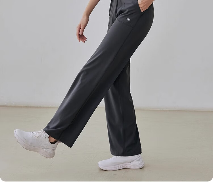 Gigt Women's Straight-Leg Loose-Fit Wide-Leg Yoga Pants for Autumn, Casual Outdoor Wear, Long Pants for Running And Fitness 30