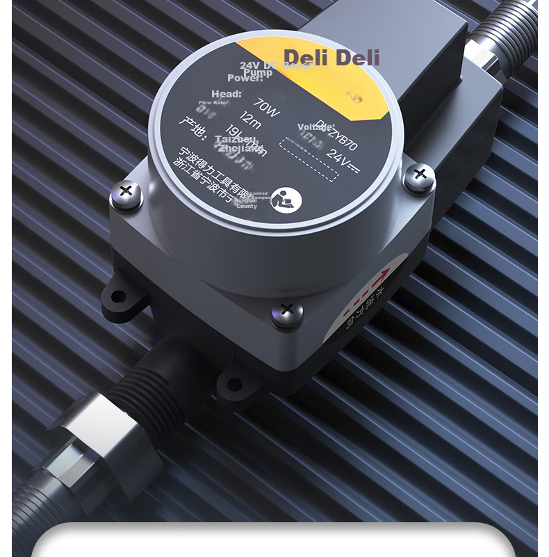 Deli Fully Automatic Booster Pump, Household Water Heater Tap Water Pressure Pump, DC Pump, Small 70W Water Pump, DL-ZYB70 20