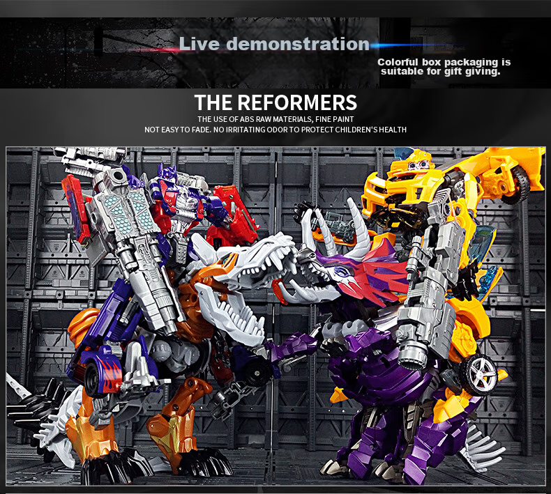 Tangmi TEMI Transforming Toy Robot, Bumblebee And Car Robots, Children's Birthday And Holiday Gifts for Boys 22