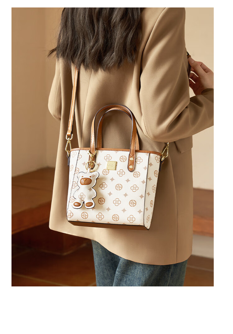 Aokang Trendy Women's Basket Handbag Lightweight Luxury Crossbody Shoulder Bag Birthday Gift for Girlfriend Wife 8