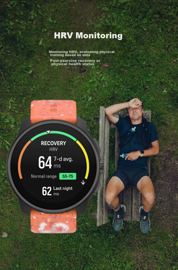 SUUNTO RACE S Lightweight Outdoor Training Wristwatch, Professional Running Smart Watch, Birthday Gift, Vibrant Orange 10
