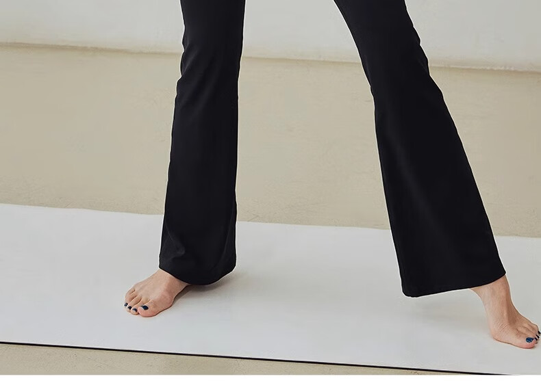 Gigt Yoga Pants for Women, Slightly Flared, Cool And Draping, Slimming, Nude-Like, Suitable for Outdoor Wear, Waist-Cinching, Butt-Lifting, Sports And Daily Fitness Pants 38