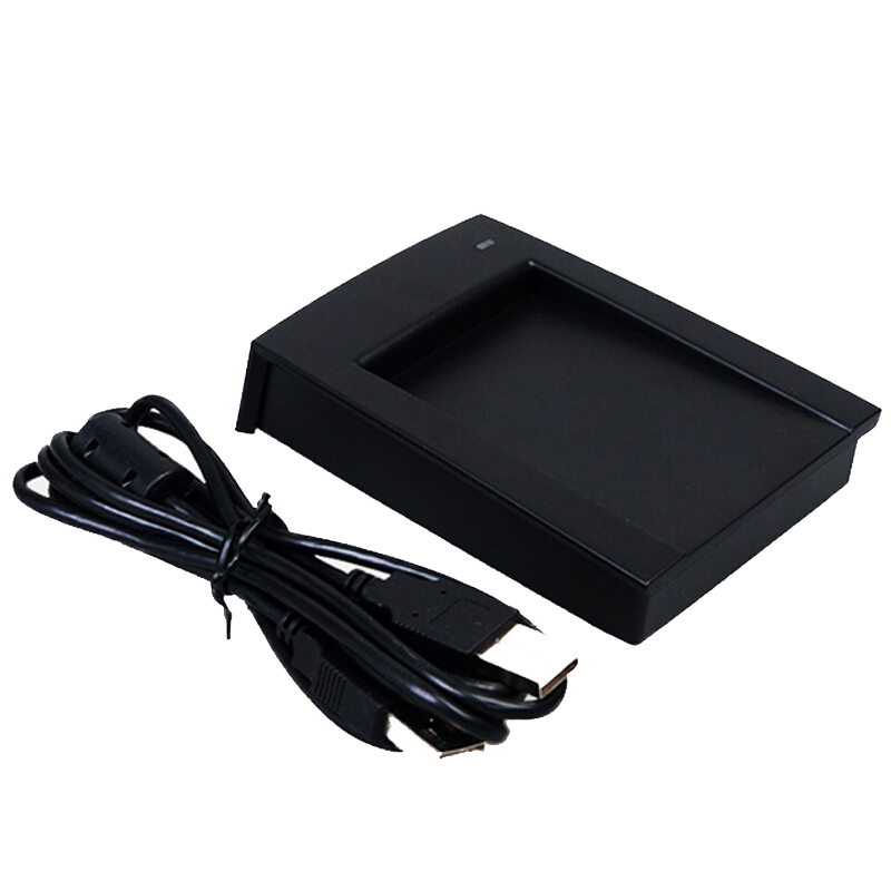 Yikatong MF1 Card Reader, Rfid Attendance Access Control Card Printer with USB Interface, Can Read IC Bus Pass Cards, Bank Cards, Internal Codes, Bit Length Is Adjustable