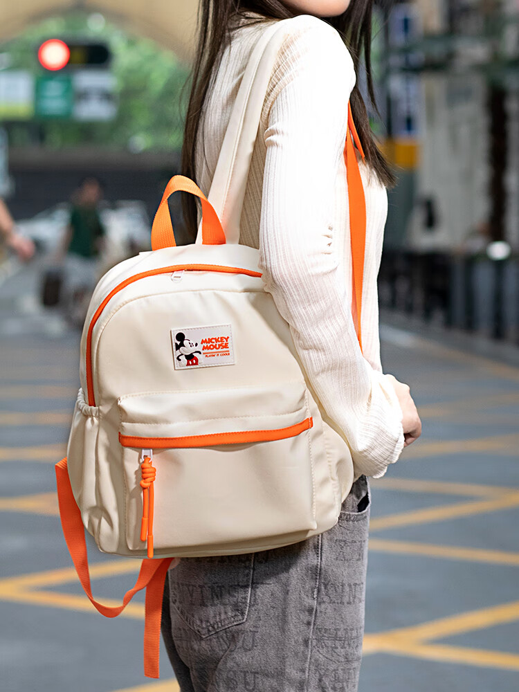 Disney Handbag, Women's Bag, Student Travel Backpack, Cute Mickey Mouse Backpack, Large Capacity Backpack, Lightweight Travel Backpack for Wome 16