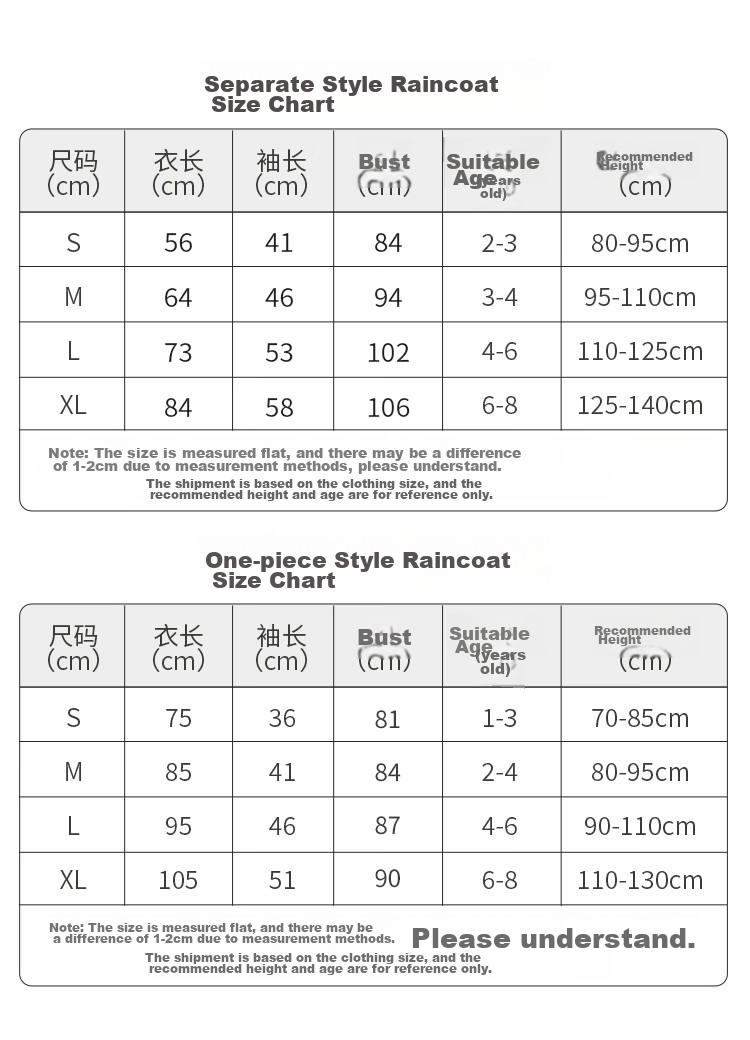 Lemonkid Children's Raincoat for Boys And Girls, Baby Rain Poncho, Elementary School Student Rain Gear, Tiana Rainbow Star Rabbit One-Piece, XL 1