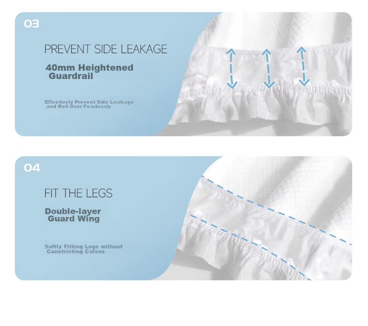 BBG Swan Series Pull-Up Diapers, Size 3XL, 42 Pieces (For Ages 17kg And Above), Velvet-Like Soft And Thin Growth Pants 15