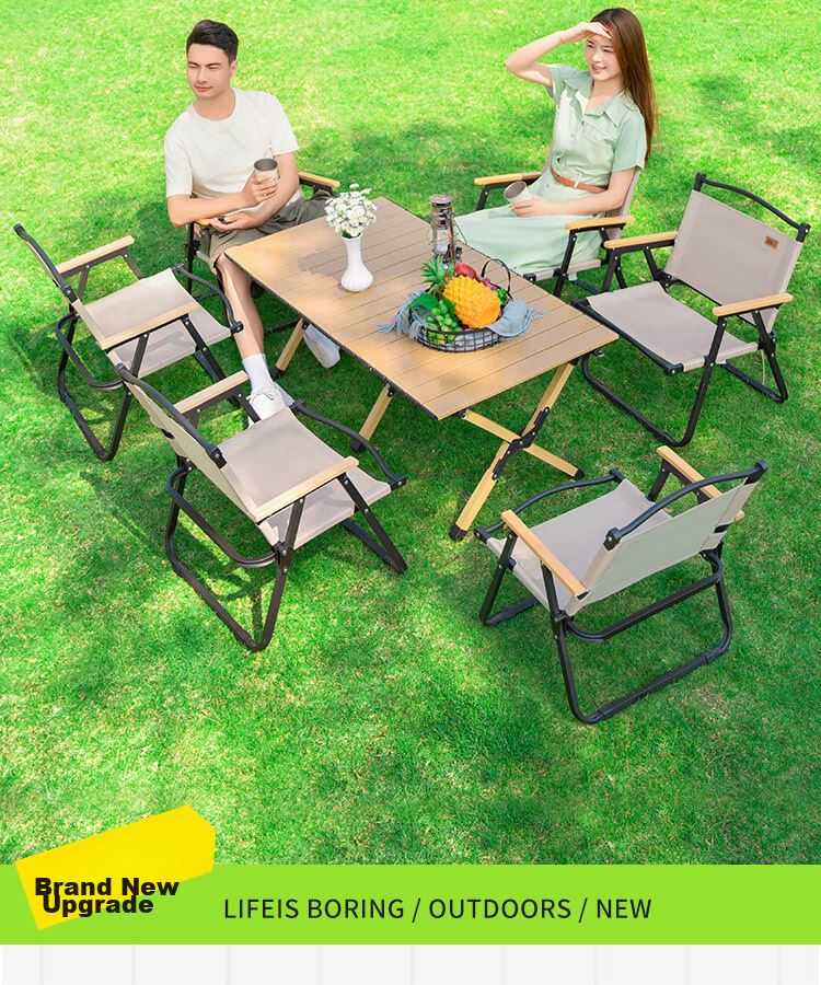 TAN XIAN ZHE Outdoor Folding Chair, Kimit Chair, Portable Ultra-Light Camping Picnic Chair for Home Use And Fishing 2
