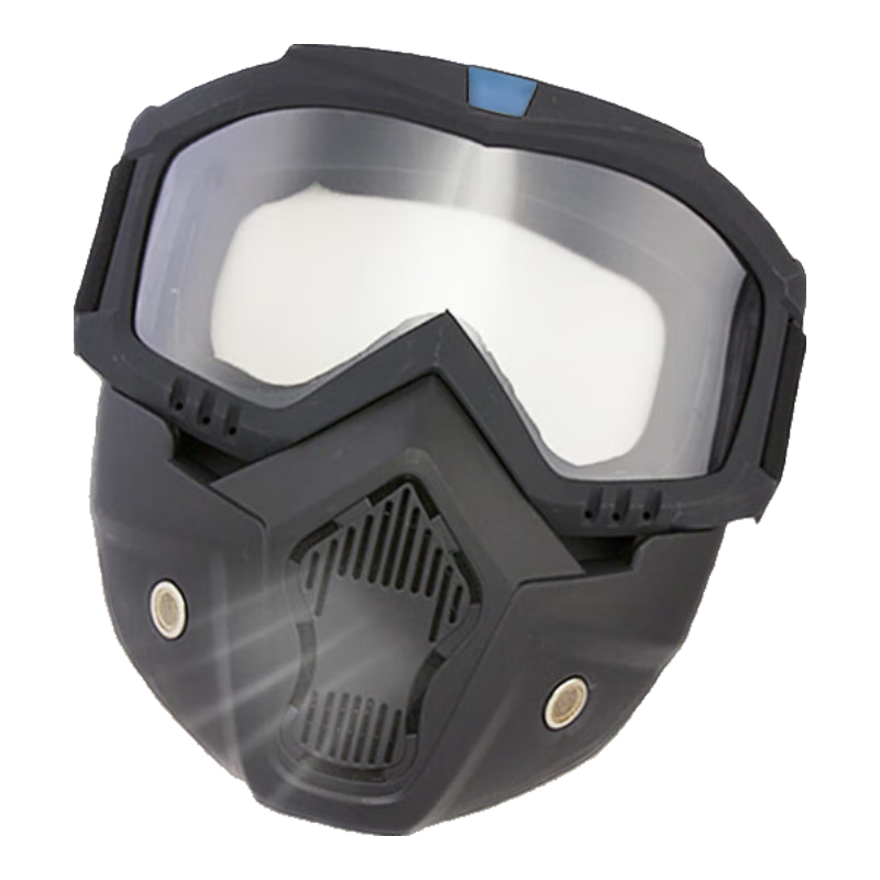Beifute Goggles Mask, High-Definition Grinding Dustproof Welding Protective Glasses for Construction Sites, Windproof Full-Face Mask, Anti-Fog Transparent Face Shield