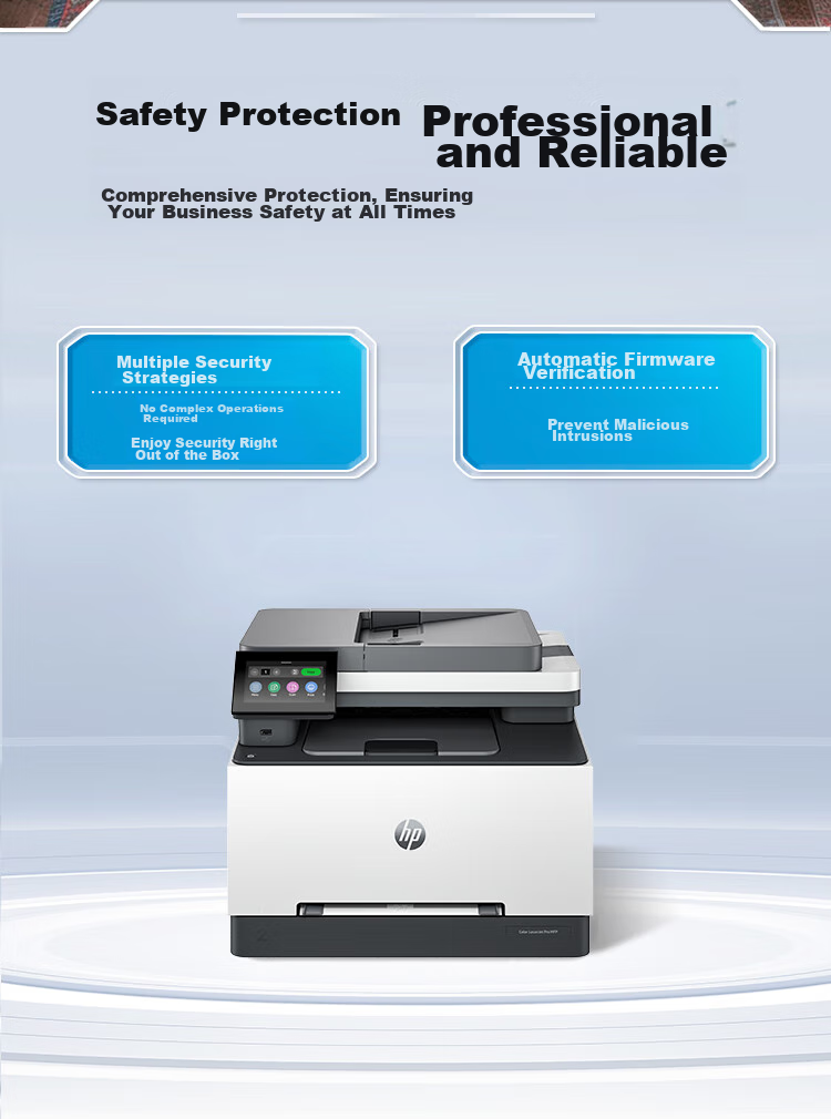 HP 3388fdn Color Multifunction Laser Printer, Home All-In Printer with Print, Copy, Scan And Fax Functions, Duplex Four-In Printer, Automatic Paper Feeding And Document Delivery 6
