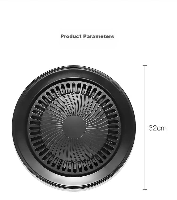 JInyu (JINYU) Casserole Dish, Grill Pan, Barbecue Plate, Induction Cooker Griddle, Outdoor Non-Stick Universal Electric Ceramic Stove Pa 17